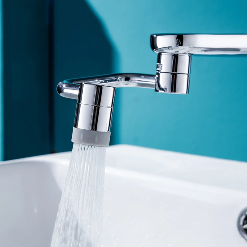 1080° Rotating Universal Faucet Extender - Flexible Sink Adapter
