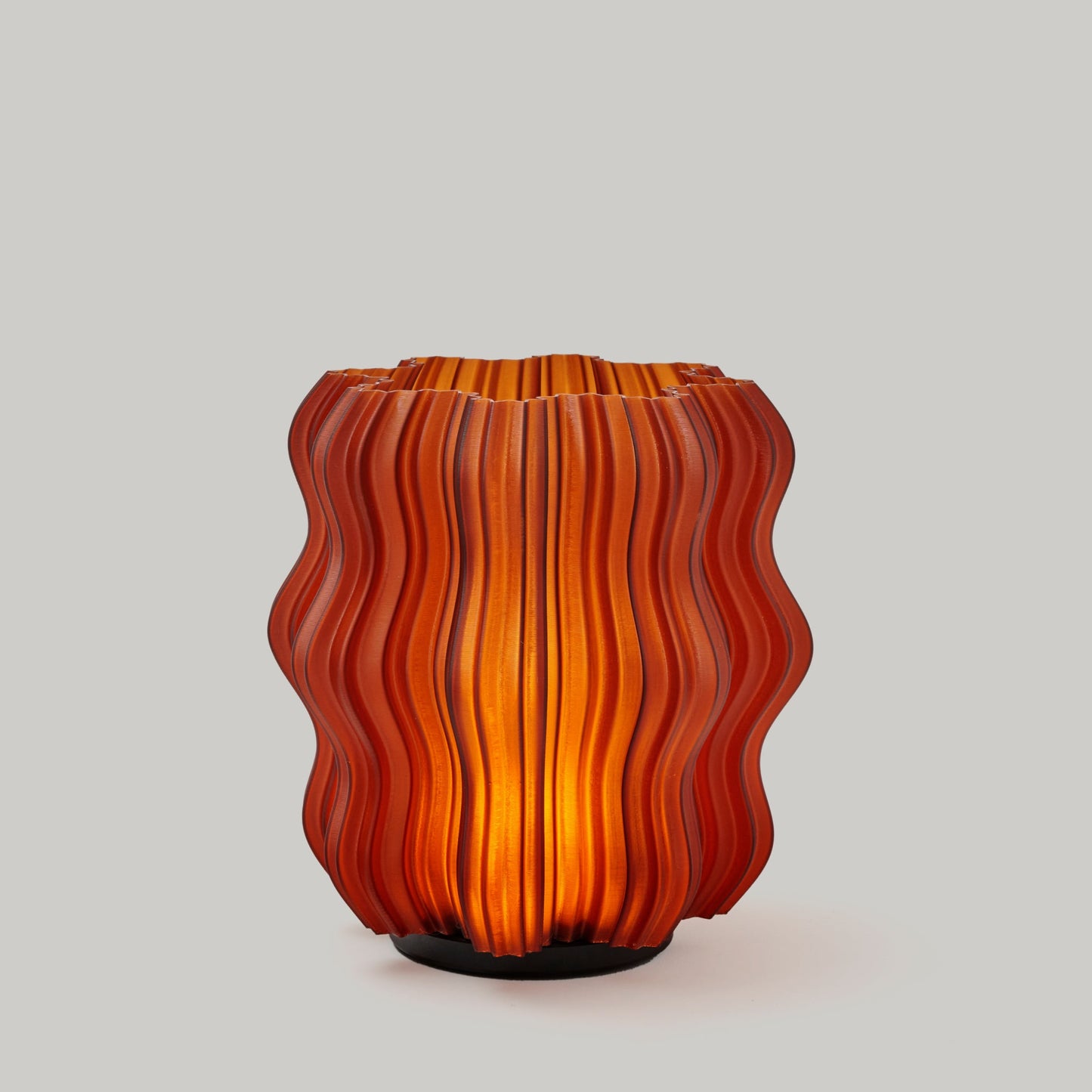 Cordless Mini Wavy Lamp - USB-C Rechargeable Table Lamp 80Hr